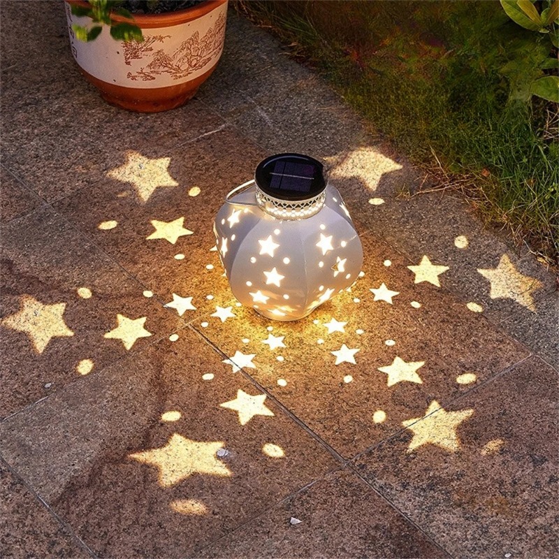 Outdoor Lighting Landscape - 정원 스타 프로젝터 램프 걸이형 태양광