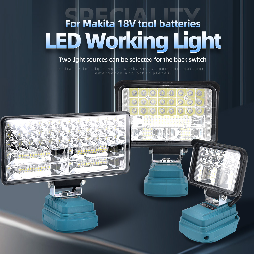 Outdoor Lighting Milwaukee - 18V LED 램프 작업등 (마키타, 디월트,