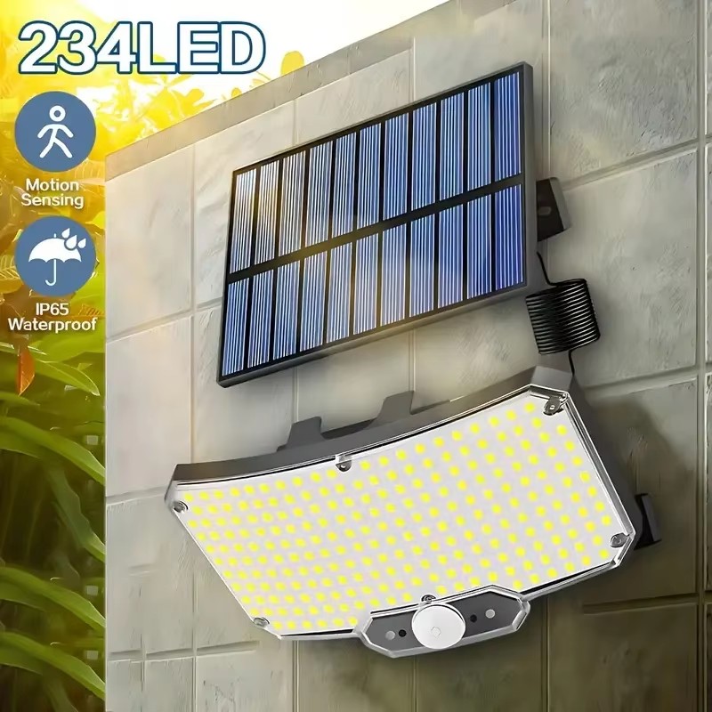 Outdoor Lighting Garden - 234LED 태양광 야외 조명 모션 센서