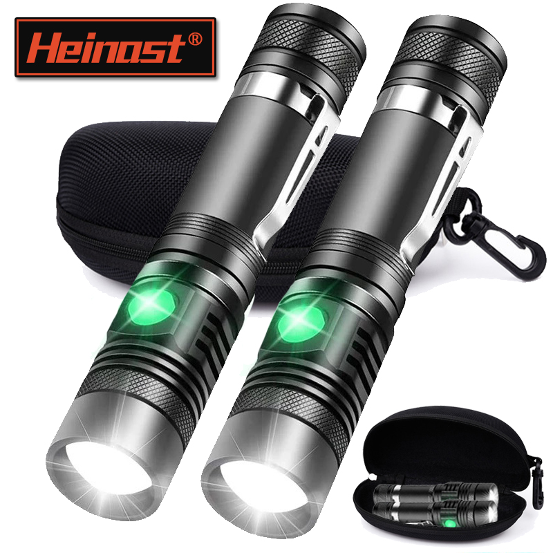 Outdoor Lighting Lumen - 충전식 T6 핸드헬드 플래시라이트 18650 사용