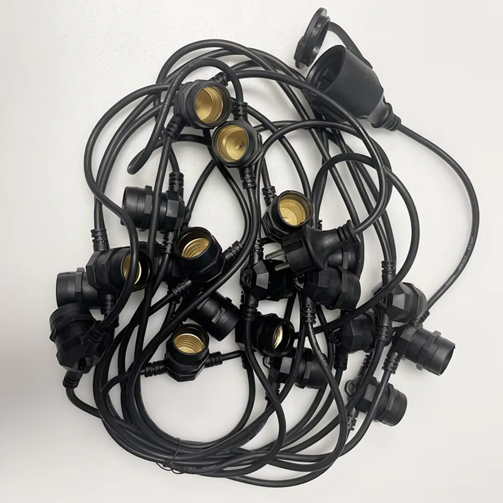 Outdoor Lighting Effects - 10M 케이블 LED 스트링 조명, 상업용