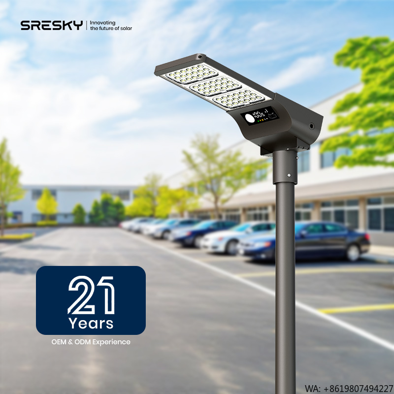 Outdoor Lighting Solar Panel - SRESKY 최고의 태양광 가로등, 태양광 패널이