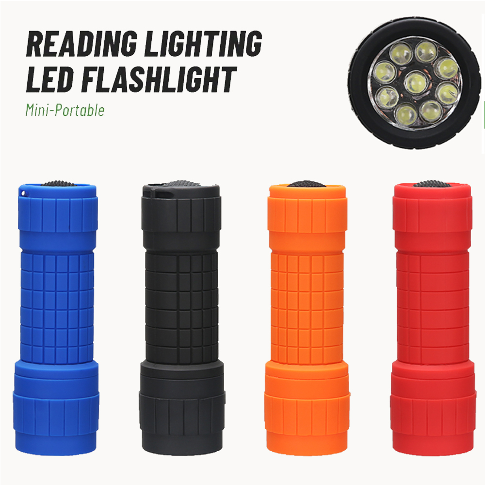 Outdoor Lighting Portable - 미니 휴대용 손전등 9개의 XPE 램프