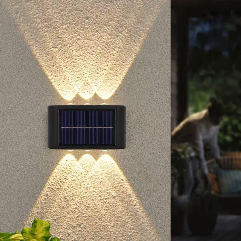 Outdoor Lighting For Fence - 실외 방수 태양광 LED 벽등, 해