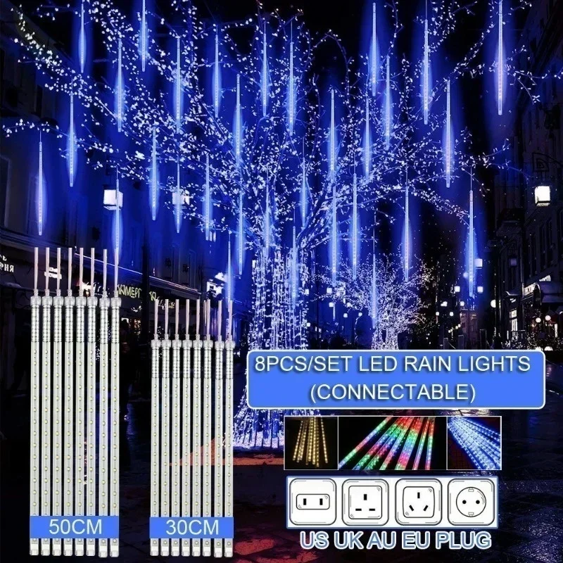Outdoor Lighting Effects - 30cm /50cm 방수 유성우 비 8