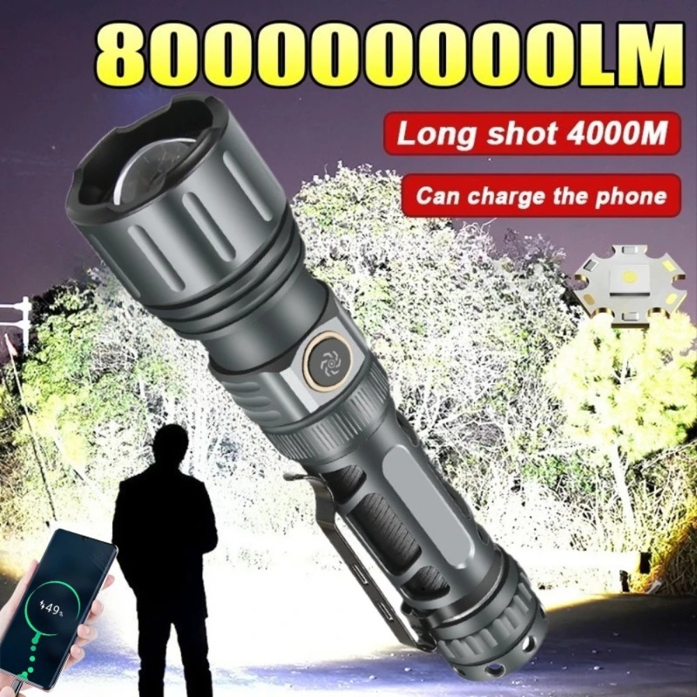 Outdoor Lighting Portable - 슈퍼 밝은 손전등 휴대용 충전식 LED