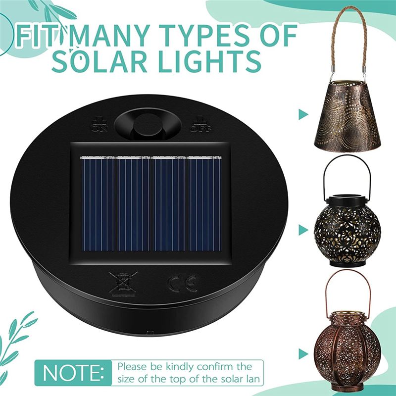 Outdoor Lighting Solar Panel - 바오바오- 12팩 교체용 태양광 조명 부품