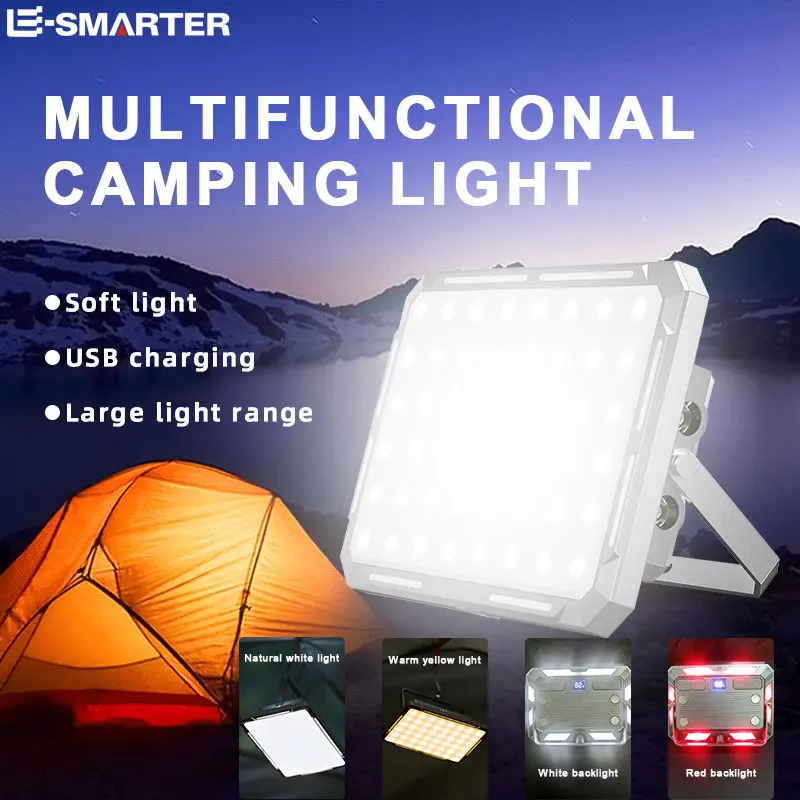 LED 캠핑 텐트 라이트 충전식 서치라이트 고출력 야외 - Hanging Outdoor Lighting 리뷰 및 가격