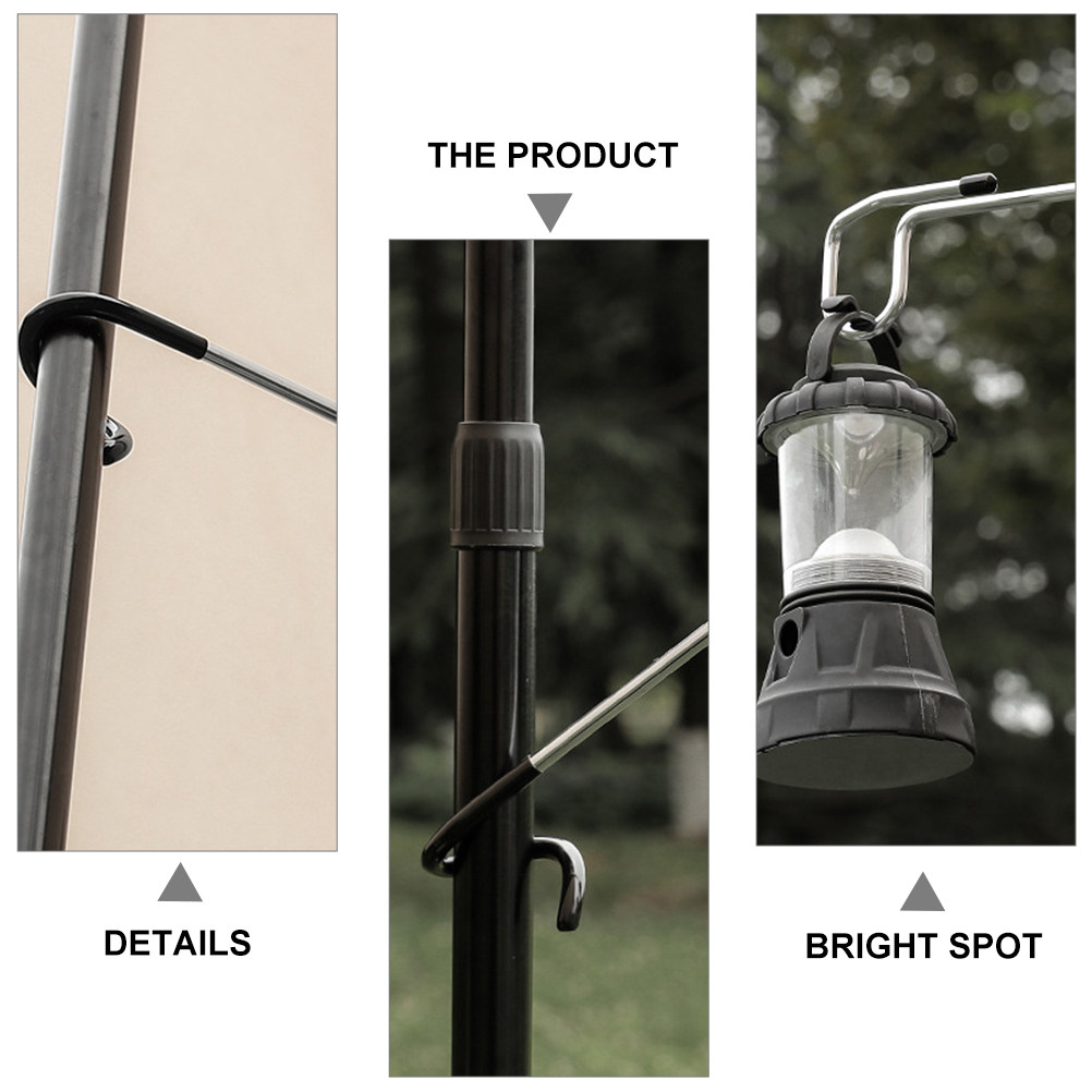 2Pcs 캠핑 여행 하이킹 낚시를위한 안티 슬립 라이트 - Hanging Outdoor Lighting 리뷰 및 가격