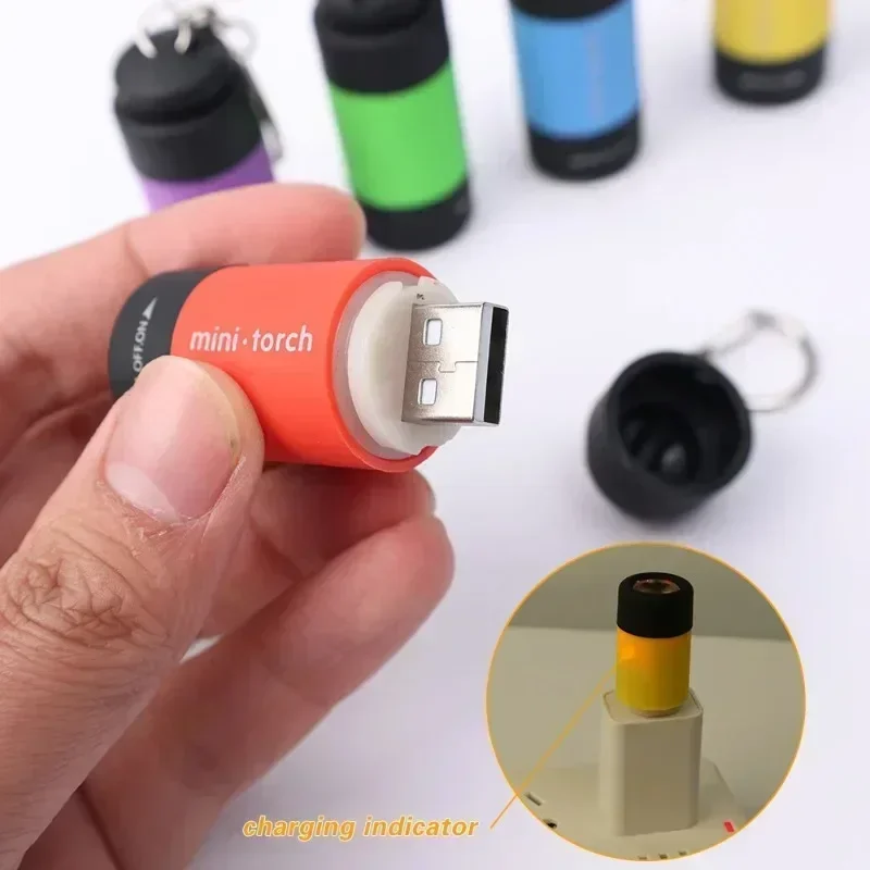 USB 충전식 LED 다기능 강력한 빛 포켓 키체인 손 - Outdoor Lighting Lumen 리뷰 및 가격