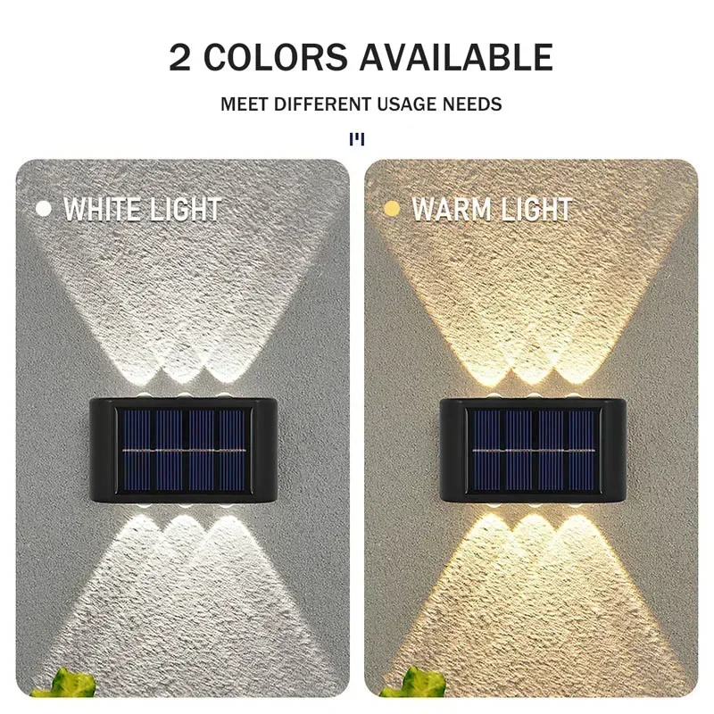 LED 태양광 조명 야외 방수 솔라 벽등 위아래 발광  - Outdoor Lighting Landscape 리뷰 및 가격