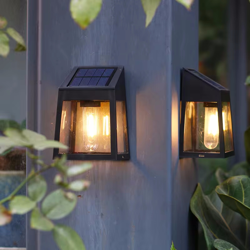 태양광 벽 조명 야외 방수 햇빛 통로 울타리 램프, 마 - Outdoor Lighting For Fence 리뷰 및 가격