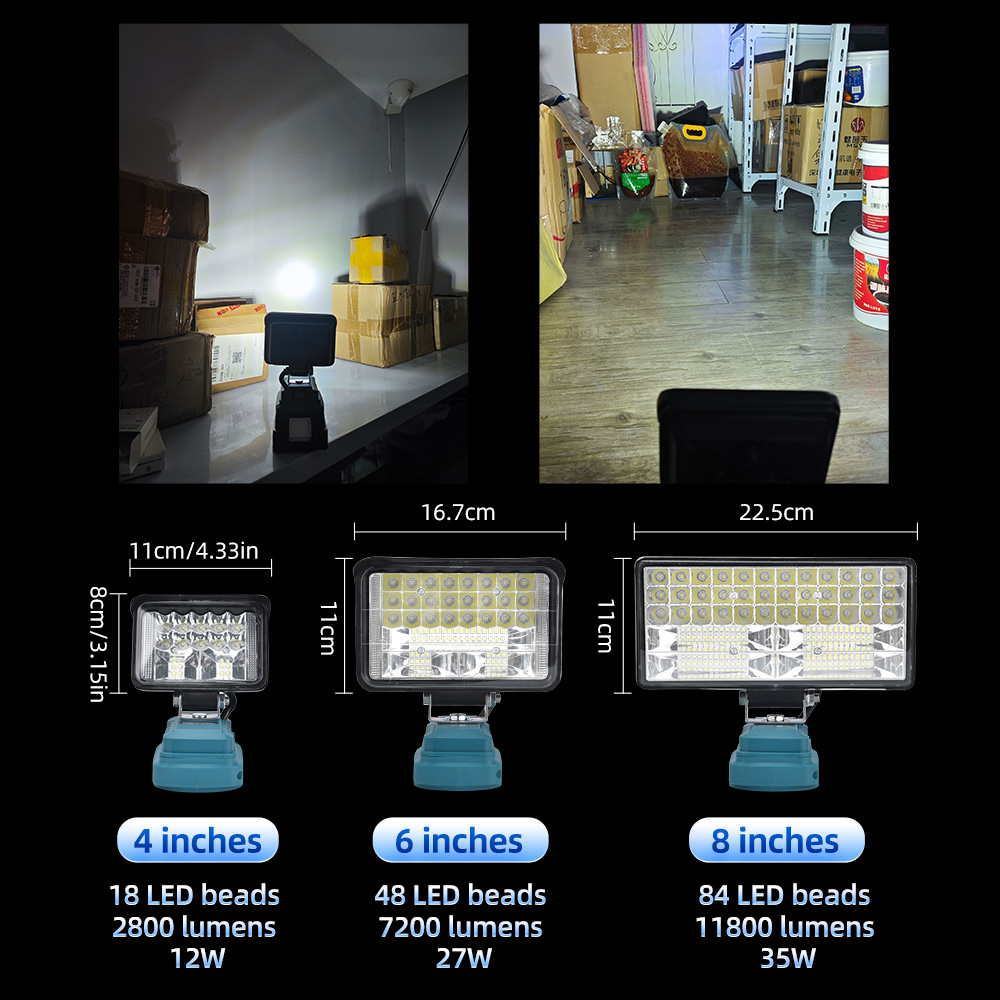 18V LED 램프 작업등 (마키타, 디월트, 밀워키  - Outdoor Lighting Milwaukee 리뷰 및 가격