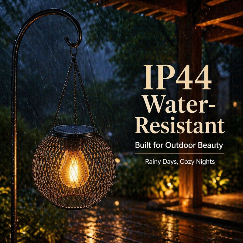 태양열 LED 교수형 플로어 램프 야외 속이 빈 조명  - Hanging Outdoor Lighting 리뷰 및 가격