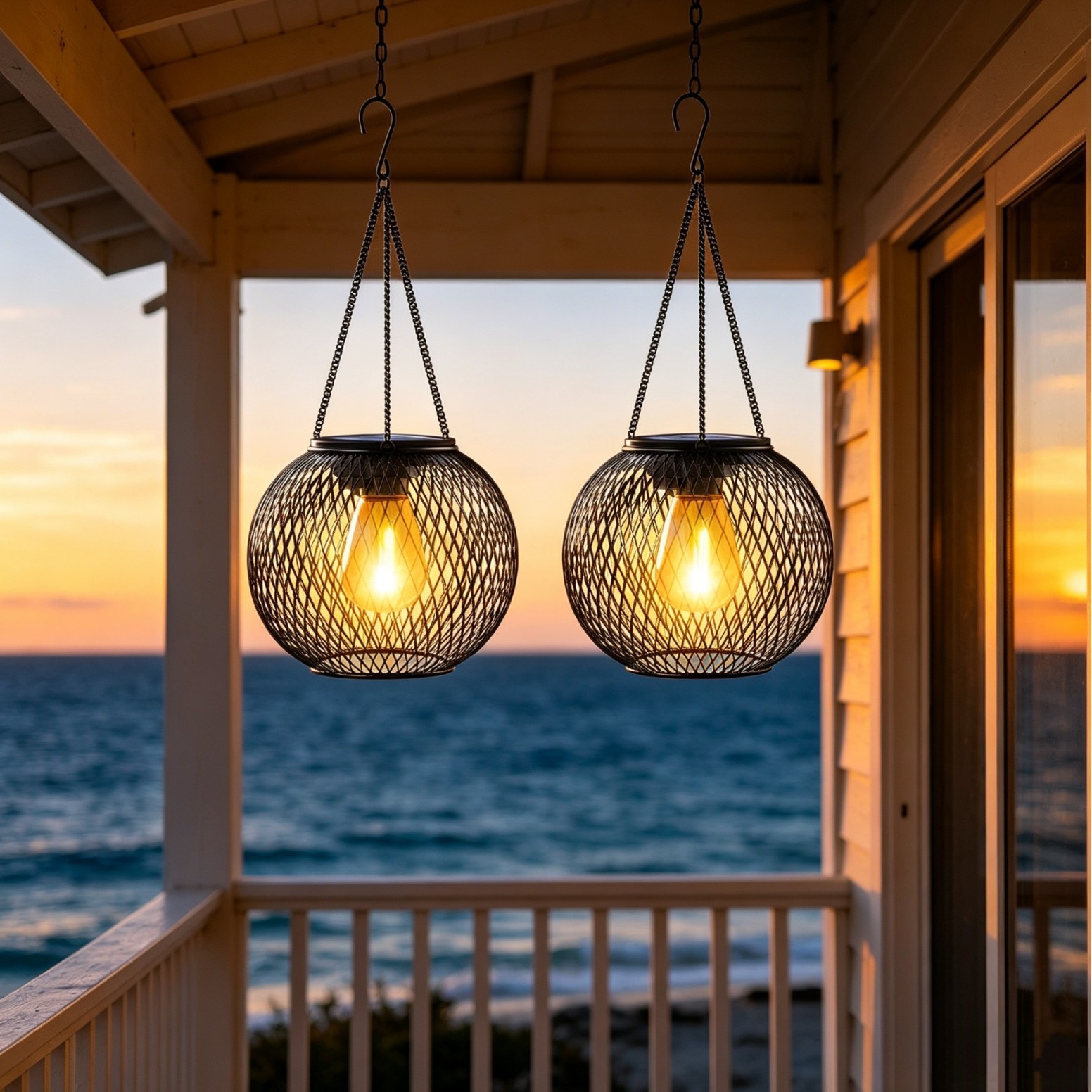 태양열 LED 교수형 플로어 램프 야외 속이 빈 조명  - Hanging Outdoor Lighting 리뷰 및 가격