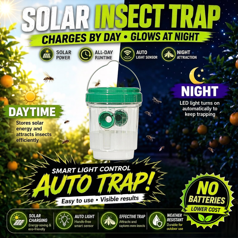 태양광 과일 파리 트랩 정원 과수원 소형 날벌레 트랩  - Outdoor Lighting Solar Panel 리뷰 및 가격