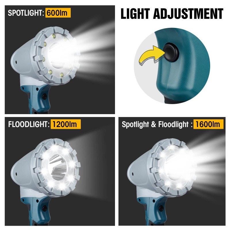 마키타/밀워키/보쉬/블랙앤데커 18-20V 배터리용 실 - Outdoor Lighting Milwaukee 리뷰 및 가격