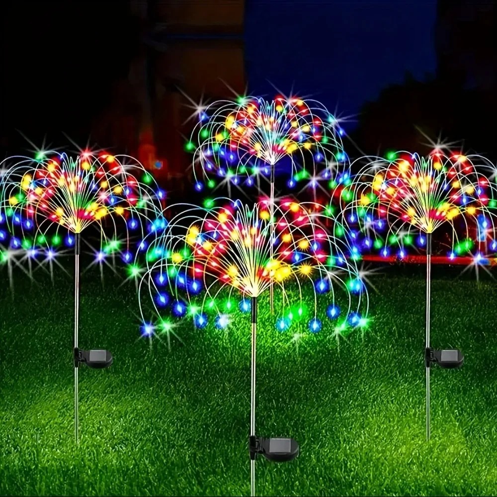 태양 LED 불꽃 요정 조명 야외 정원 장식 8 깜박임 - Outdoor Lighting Effects 리뷰 및 가격