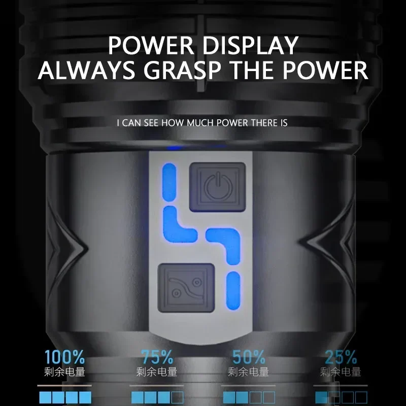 99000000LM 슈퍼 브라이트 LED 손전등 100 - Outdoor Lighting Lumen 리뷰 및 가격