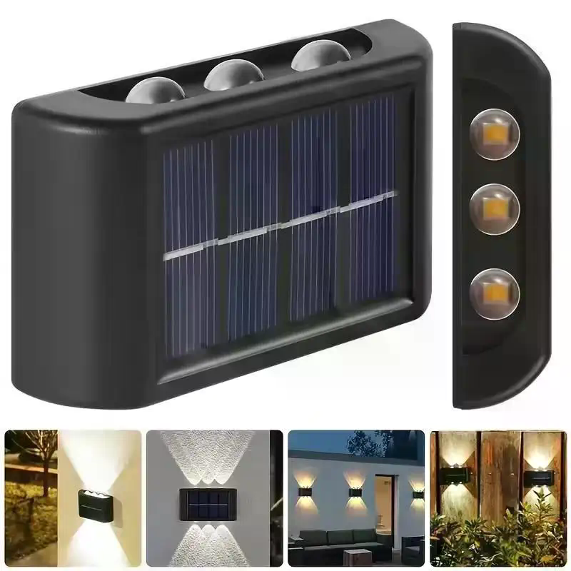태양광 벽등 야외 방수 솔라 펜스 조명 태양열 업다운  - Outdoor Lighting For Fence 리뷰 및 가격