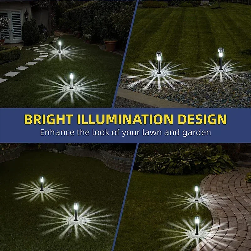 태양 야외 조명 정원 램프 태양 전원 방수 풍경 경로  - Outdoor Lighting Effects 리뷰 및 가격