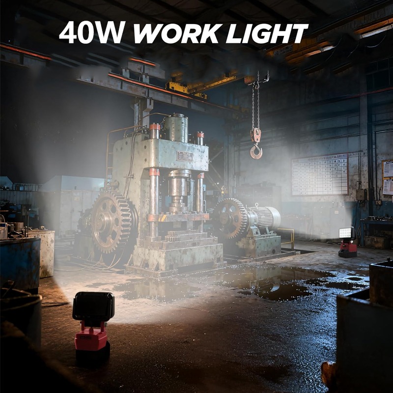 6000 루멘 LED 작업등 Dewalt/Makita/ - Outdoor Lighting Milwaukee 리뷰 및 가격