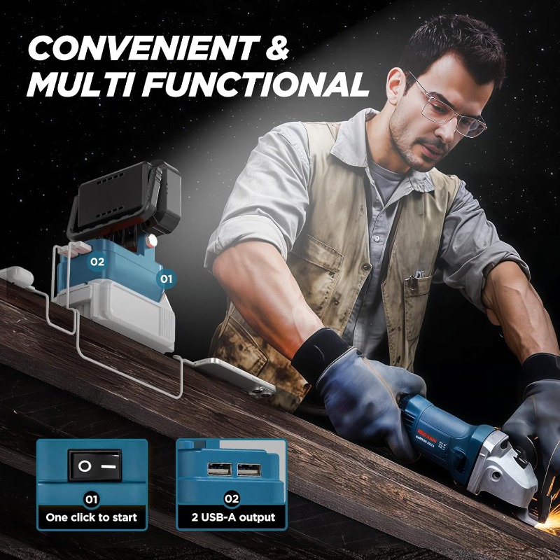 6000 루멘 LED 작업등 Dewalt/Makita/ - Outdoor Lighting Milwaukee 리뷰 및 가격