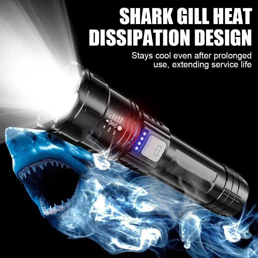 고출력 P50 LED 손전등 USB 충전식 줌 핸드헬드 - Outdoor Lighting Landscape 리뷰 및 가격