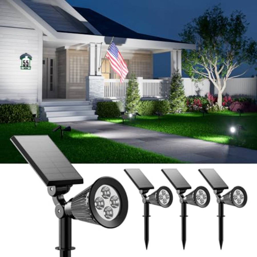 태양광 스포트라이트, 야외 방수, 나무, 조각상, 꽃, - Outdoor Lighting Landscape 리뷰 및 가격
