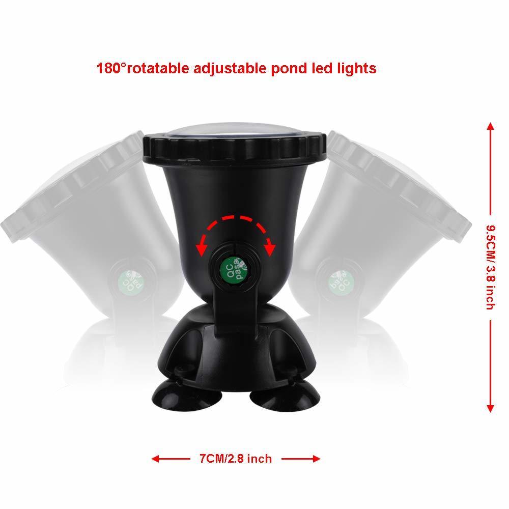12V 잠수정 연못 빛 멀티 컬러 수족관 스포트라이트  - Pond Light Submersible 리뷰 및 가격