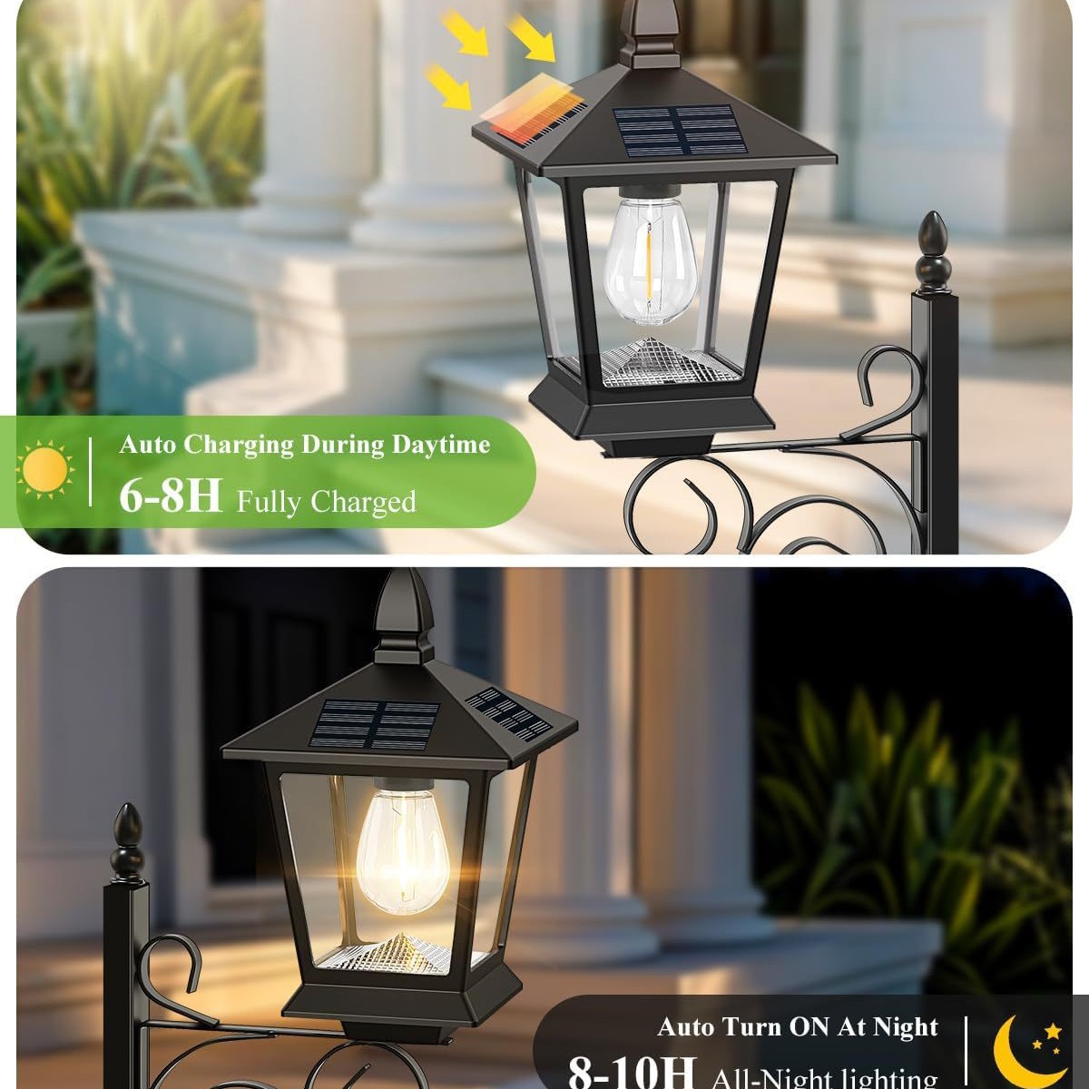 2 in 1 태양광 화분 램프 방수 따뜻한 백색 야외  - Hanging Outdoor Lighting 리뷰 및 가격