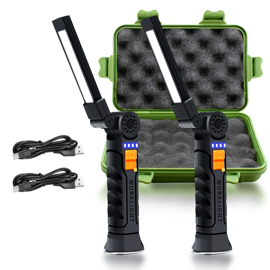 자석 및 후크가 내장된 휴대용 LED COB 탐조등 내 - Outdoor Lighting Portable 리뷰 및 가격