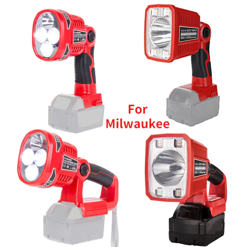 밀워키 M & 18 용 휴대용 LED 램프 작업등, 1 - Outdoor Lighting Milwaukee 리뷰 및 가격