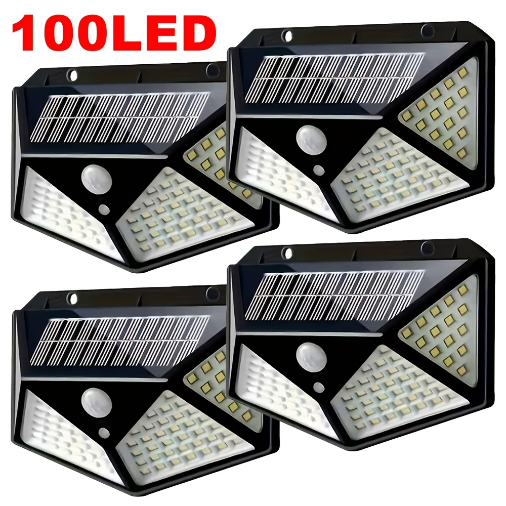 100LED 야외 태양광 정원등, 모션 센서 방수 태양 - Outdoor Lighting Landscape 리뷰 및 가격