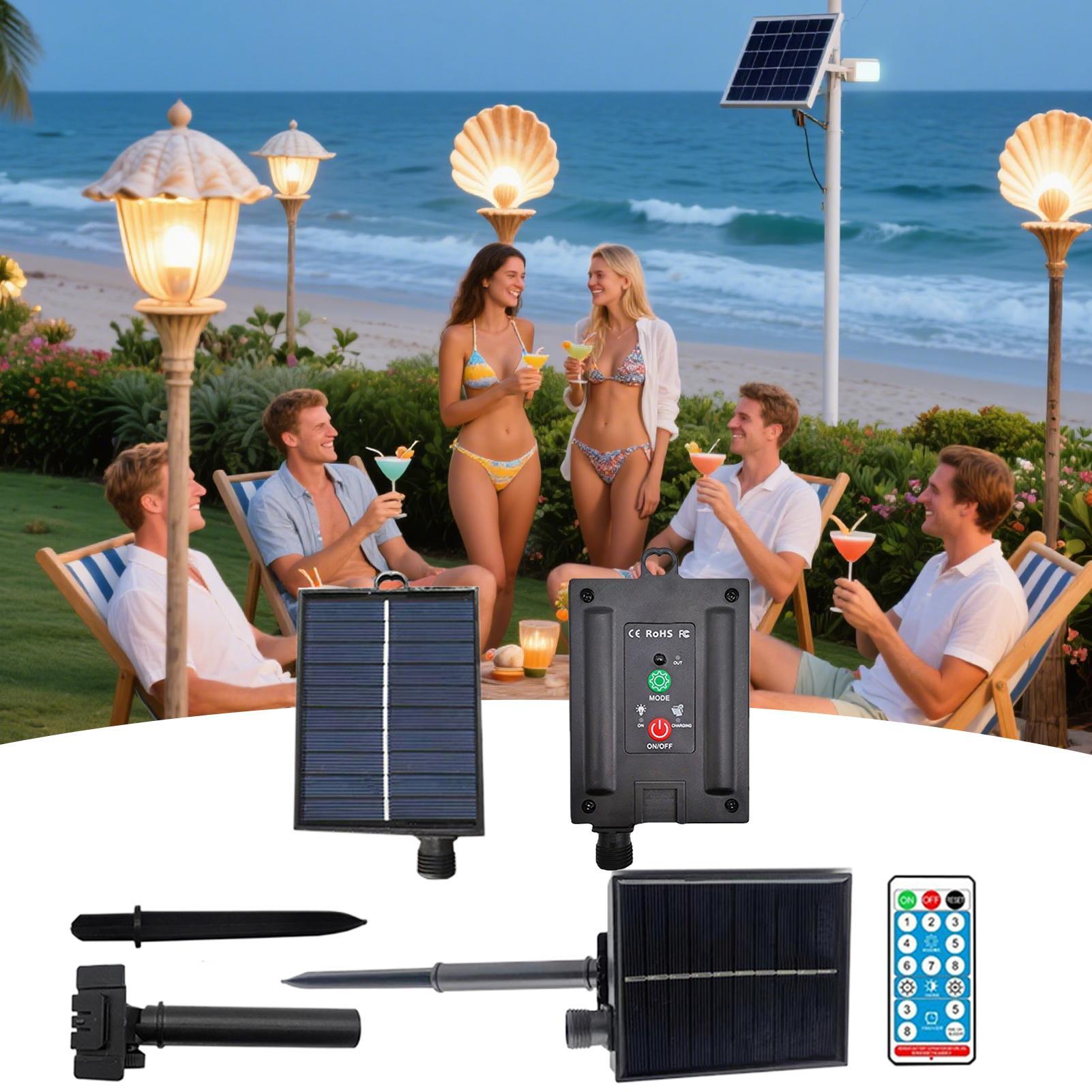휴대용 태양 전지 패널 31V 방수 원격 USB 스트링 - Outdoor Lighting Solar Panel 리뷰 및 가격