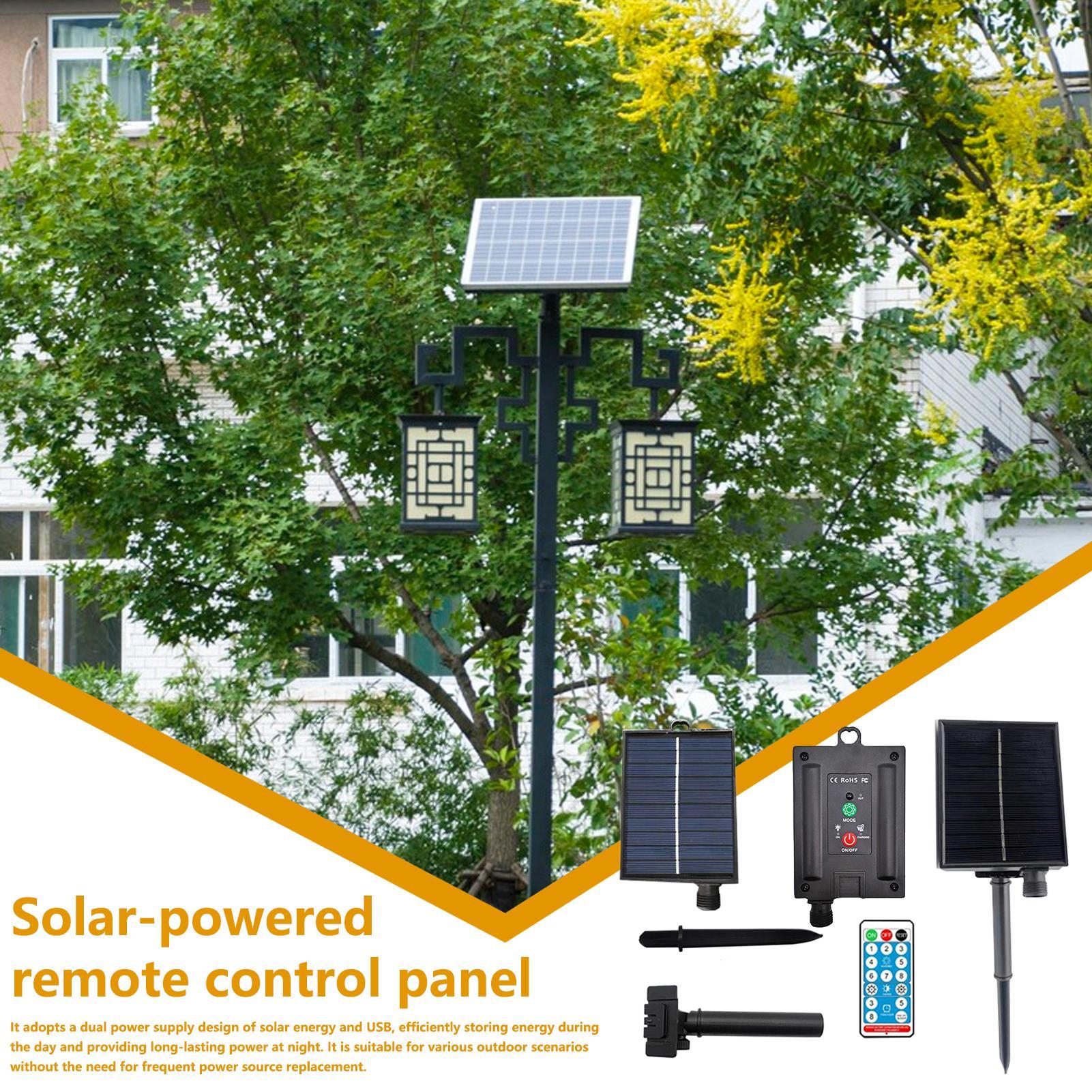 휴대용 태양 전지 패널 31V 방수 원격 USB 스트링 - Outdoor Lighting Solar Panel 리뷰 및 가격