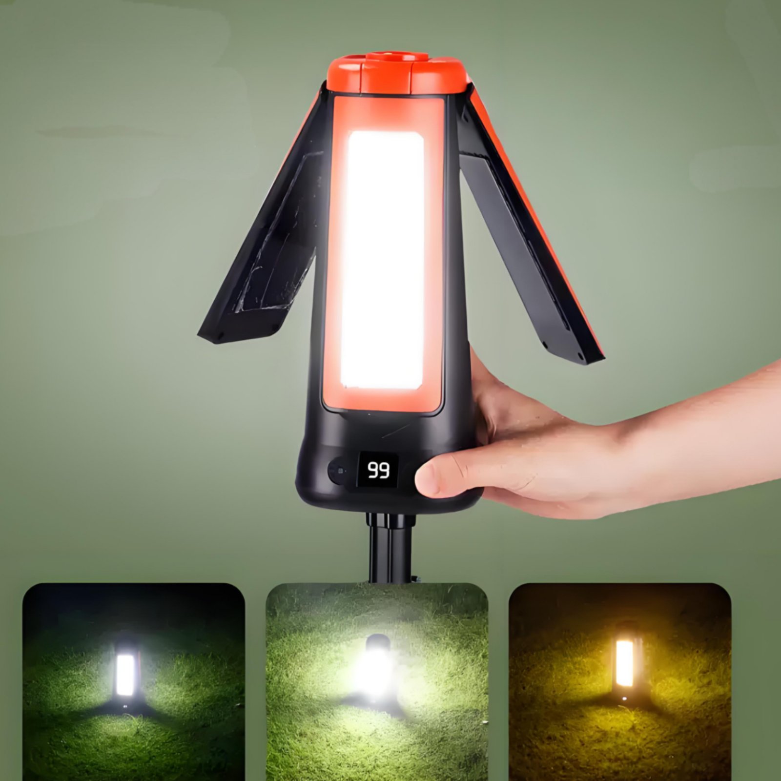 텔레스코픽 텐트 램프 높이 조절 가능 휴대용 캠핑 램프 - Outdoor Lighting Portable 리뷰 및 가격