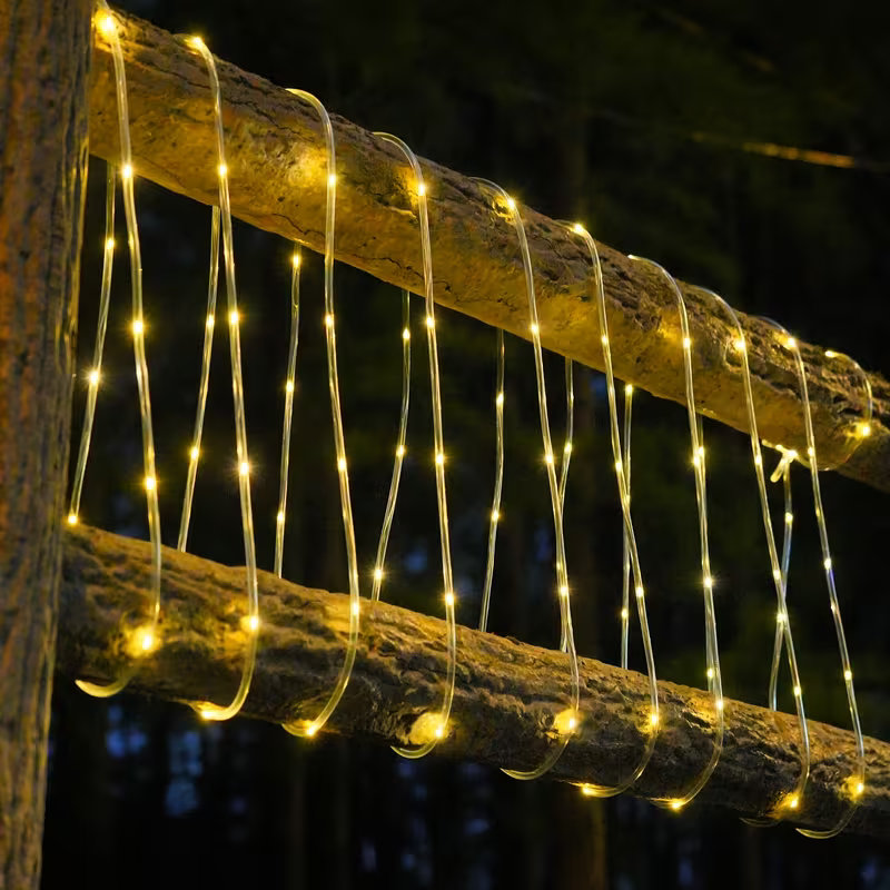 태양광 로프 조명 50/100 LED 방수 튜브 요정  - Outdoor Lighting For Fence 리뷰 및 가격