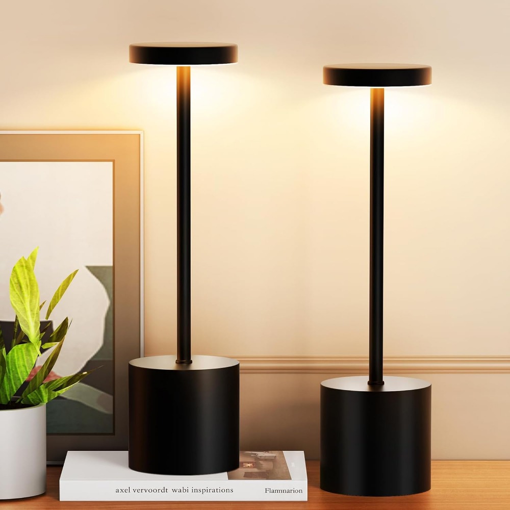 무선 테이블 램프 세트 5000mAh 배터리 터치 컨트 - Outdoor Lighting Portable 리뷰 및 가격