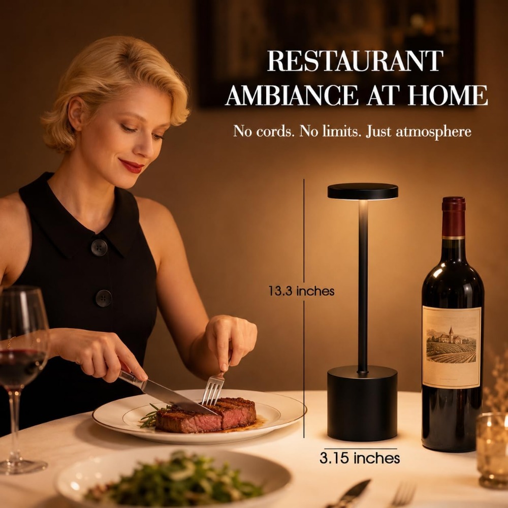 무선 테이블 램프 세트 5000mAh 배터리 터치 컨트 - Outdoor Lighting Portable 리뷰 및 가격