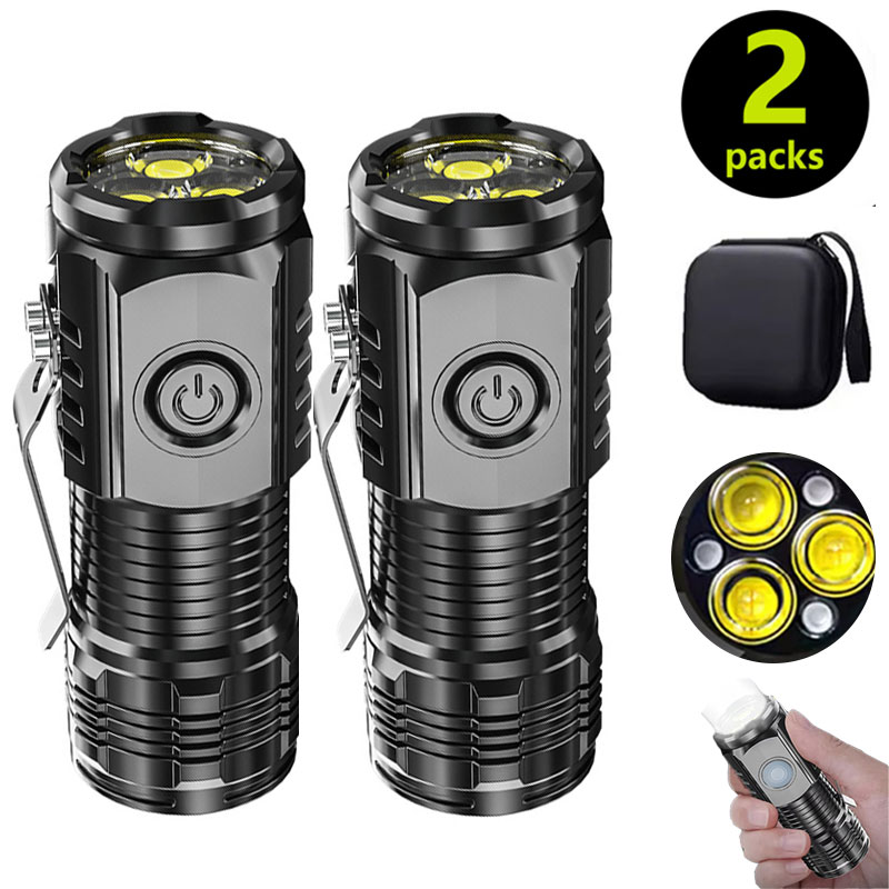 펜 클립이 있는 미니 3LED 손전등, 야간 산책, 휴 - Outdoor Lighting Lumen 리뷰 및 가격