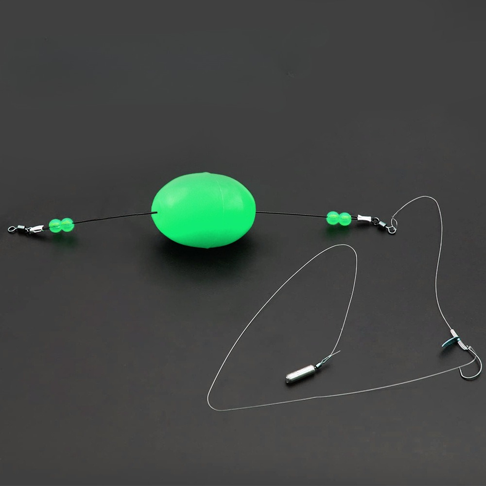 야광 낚시 구슬 타원형 발광 스토퍼 3x4mm 4x6m - Outdoor Lighting Effects 리뷰 및 가격