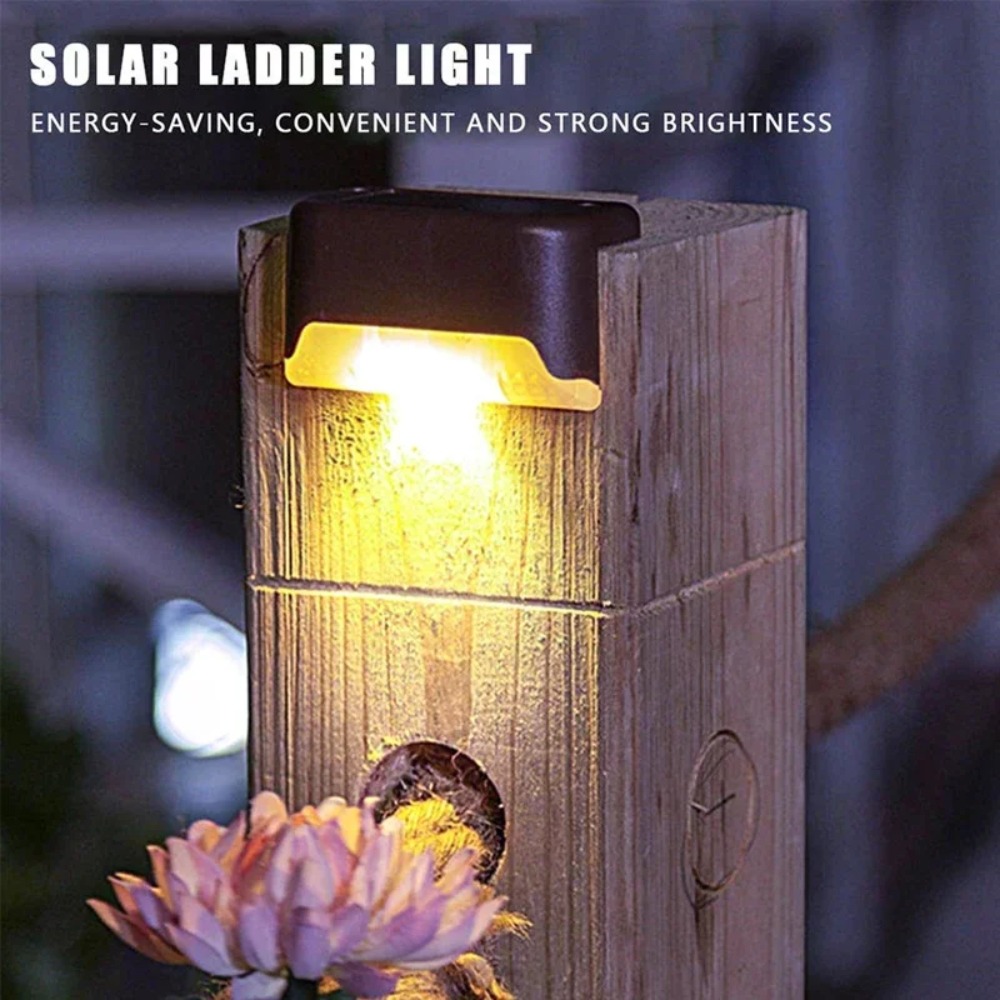 따뜻한/백색 LED 태양광 계단 램프, 야외 정원 조명 - Outdoor Lighting For Fence 리뷰 및 가격