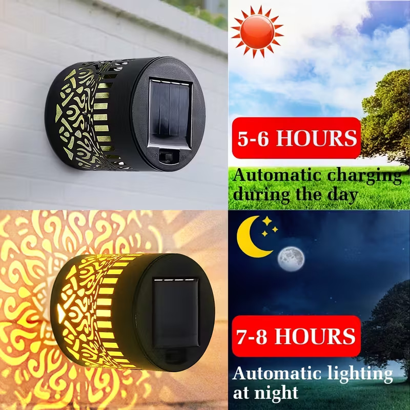 태양광 LED 벽등 만다라 프로젝션 랜턴 방수 야외 마 - Outdoor Lighting Effects 리뷰 및 가격
