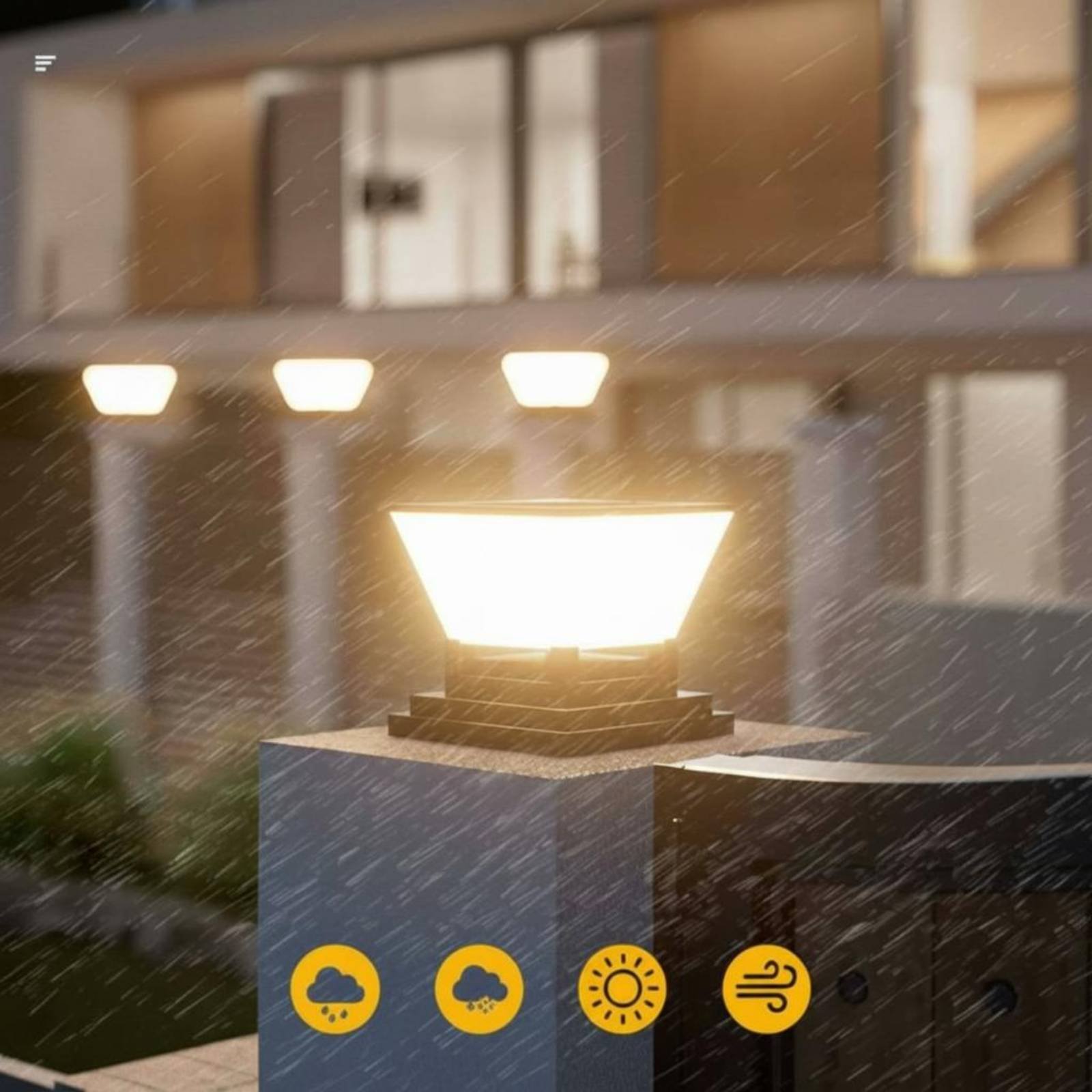 태양광 기둥 조명 방수 태양광 울타리 조명 울타리 캡  - Outdoor Lighting For Fence 리뷰 및 가격